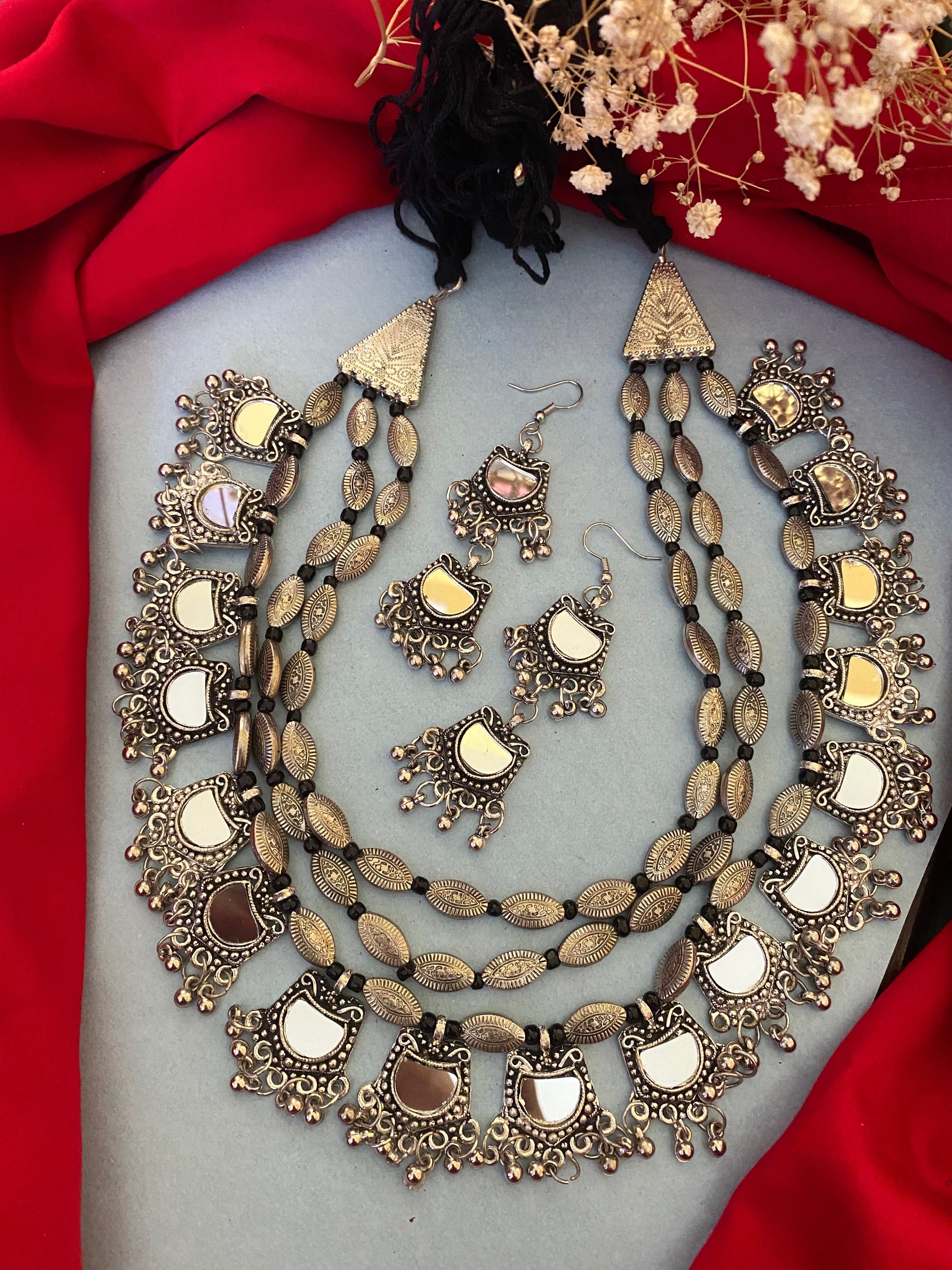 MIRROR LAYER NECKLACE Gehnacollections