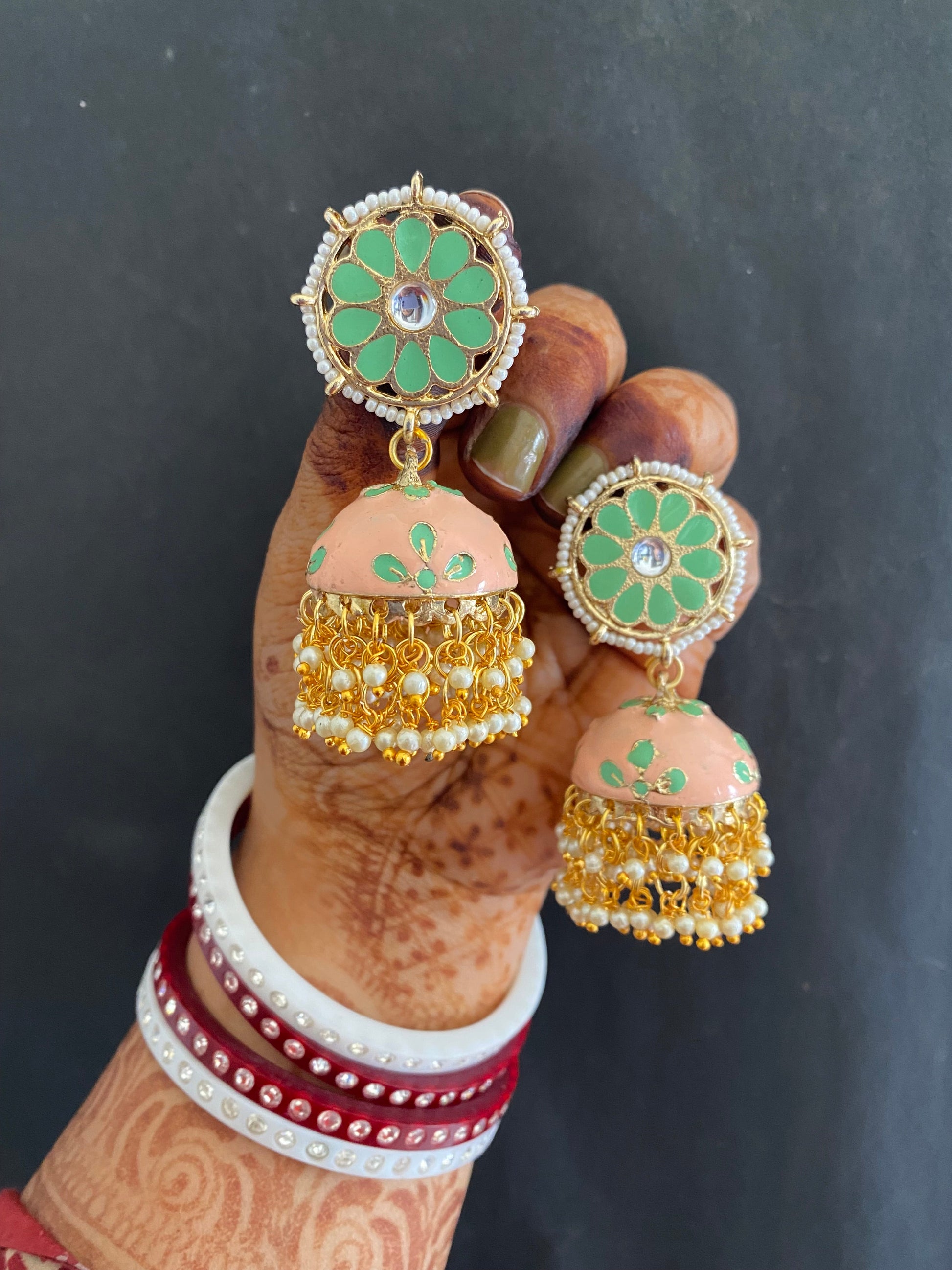 AROHI JHUMKA Gehnacollections