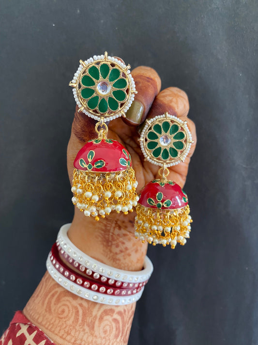 AROHI JHUMKA Gehnacollections
