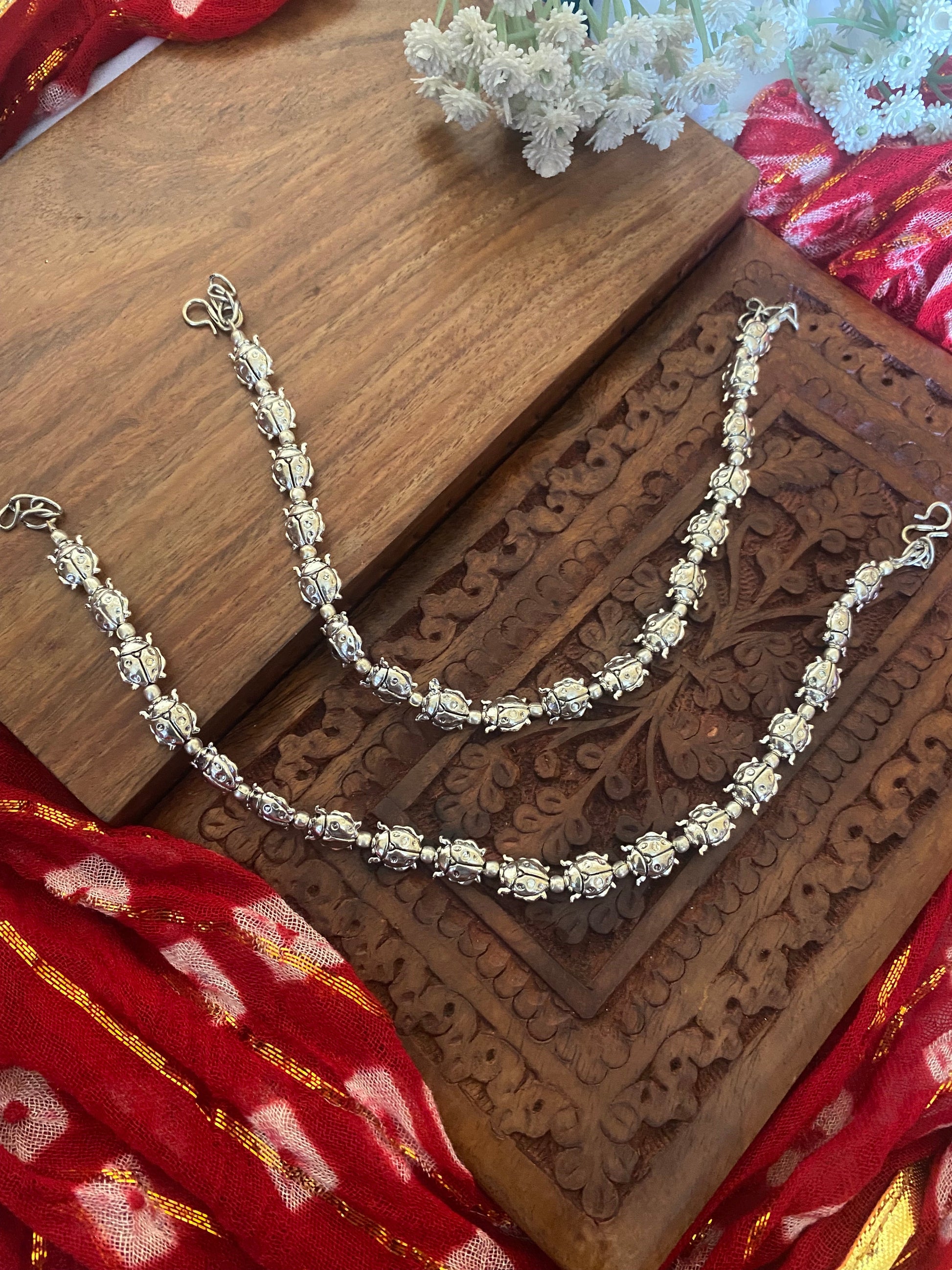 LADYBUG ANKLETS Gehnacollections