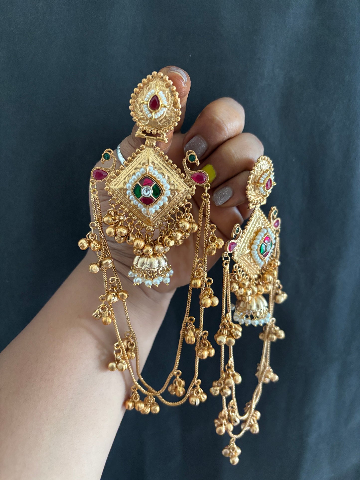 EKANSHI EARRINGS Gehnacollections