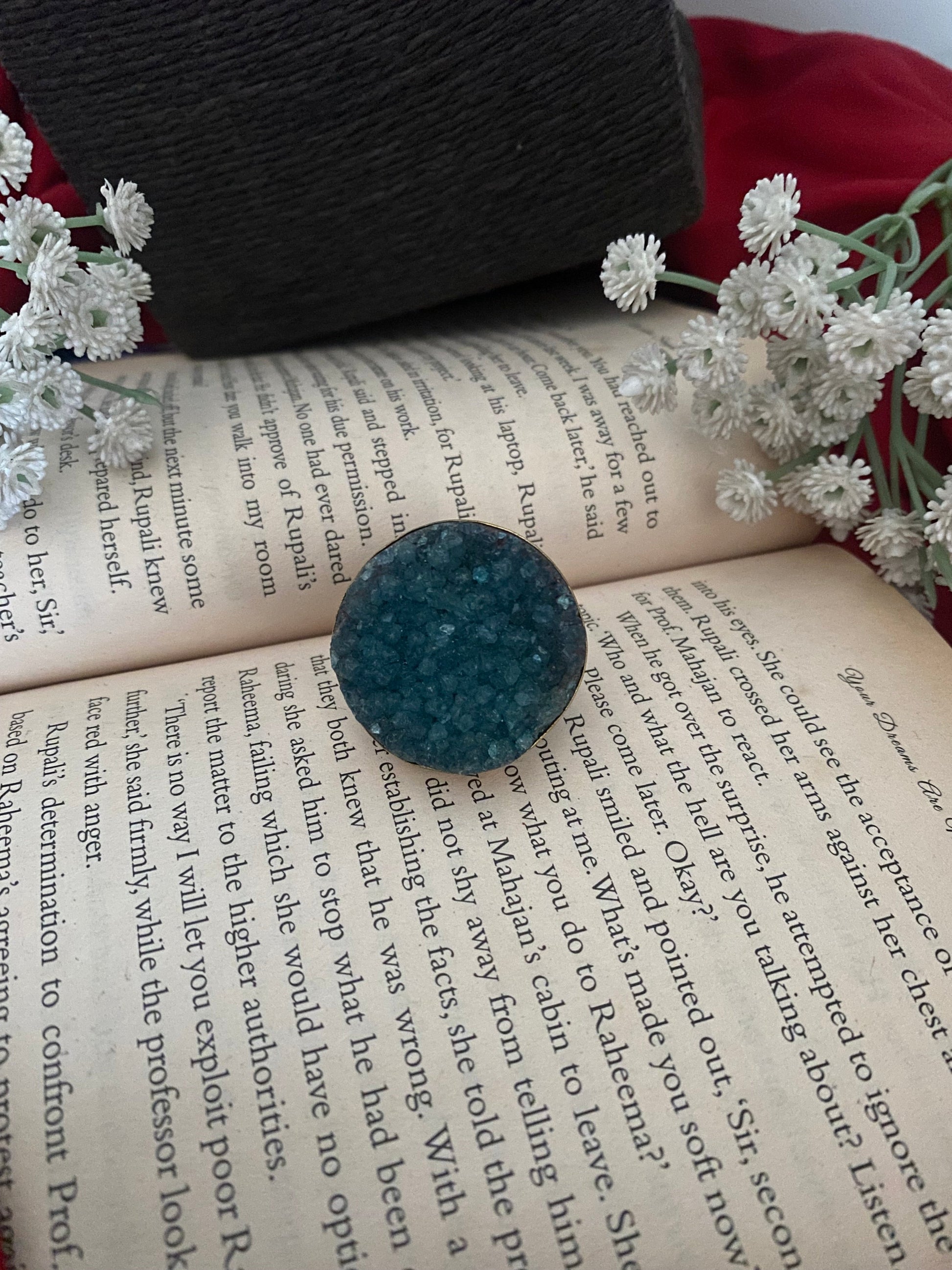 UNFINISHED STONE RING Gehnacollections