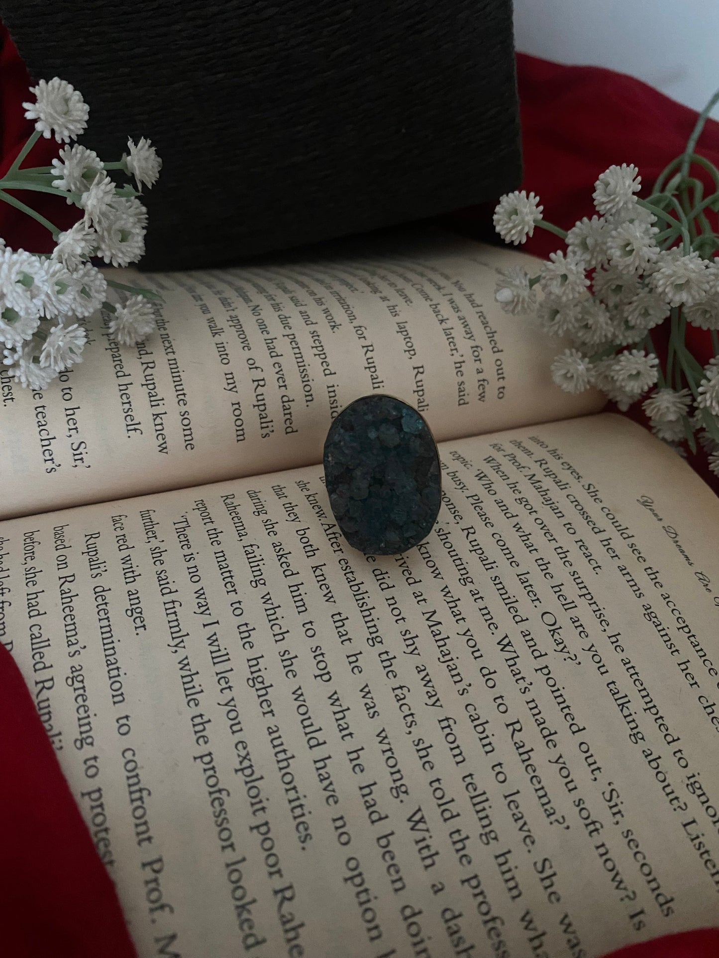 UNFINISHED STONE RING Gehnacollections