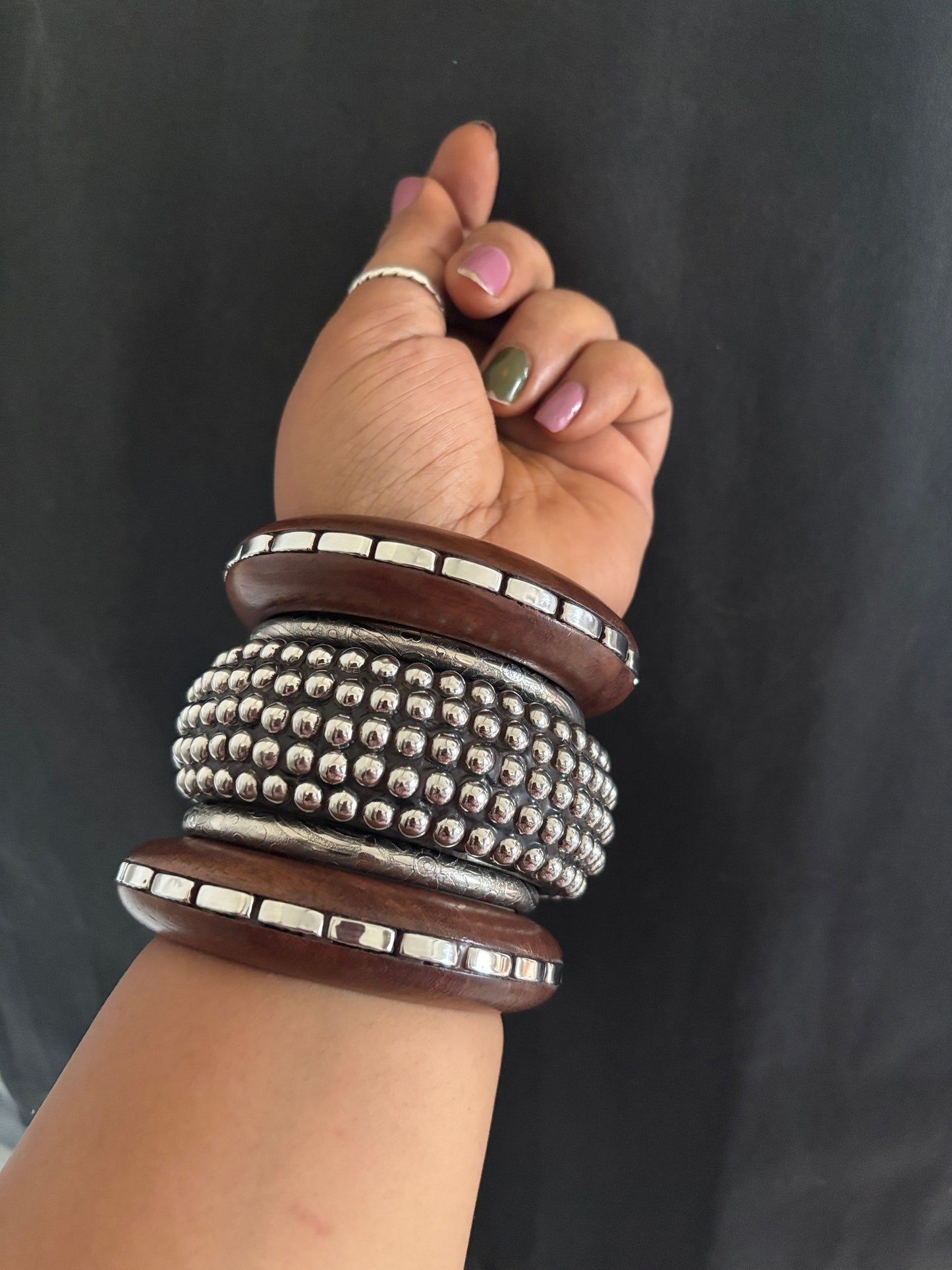 Wooden Kada Stack Gehnacollections