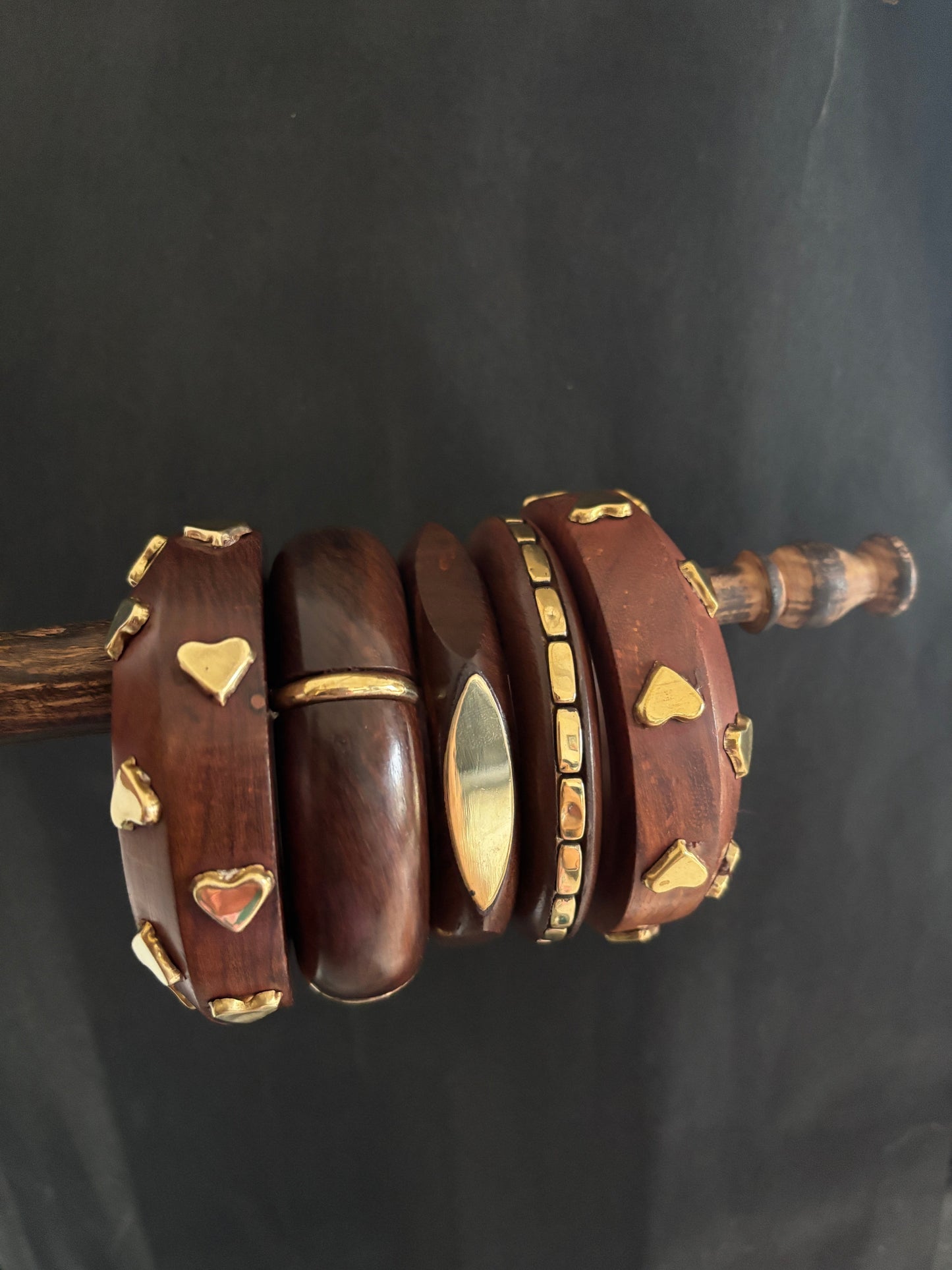 Wooden Kada Stack Gehnacollections