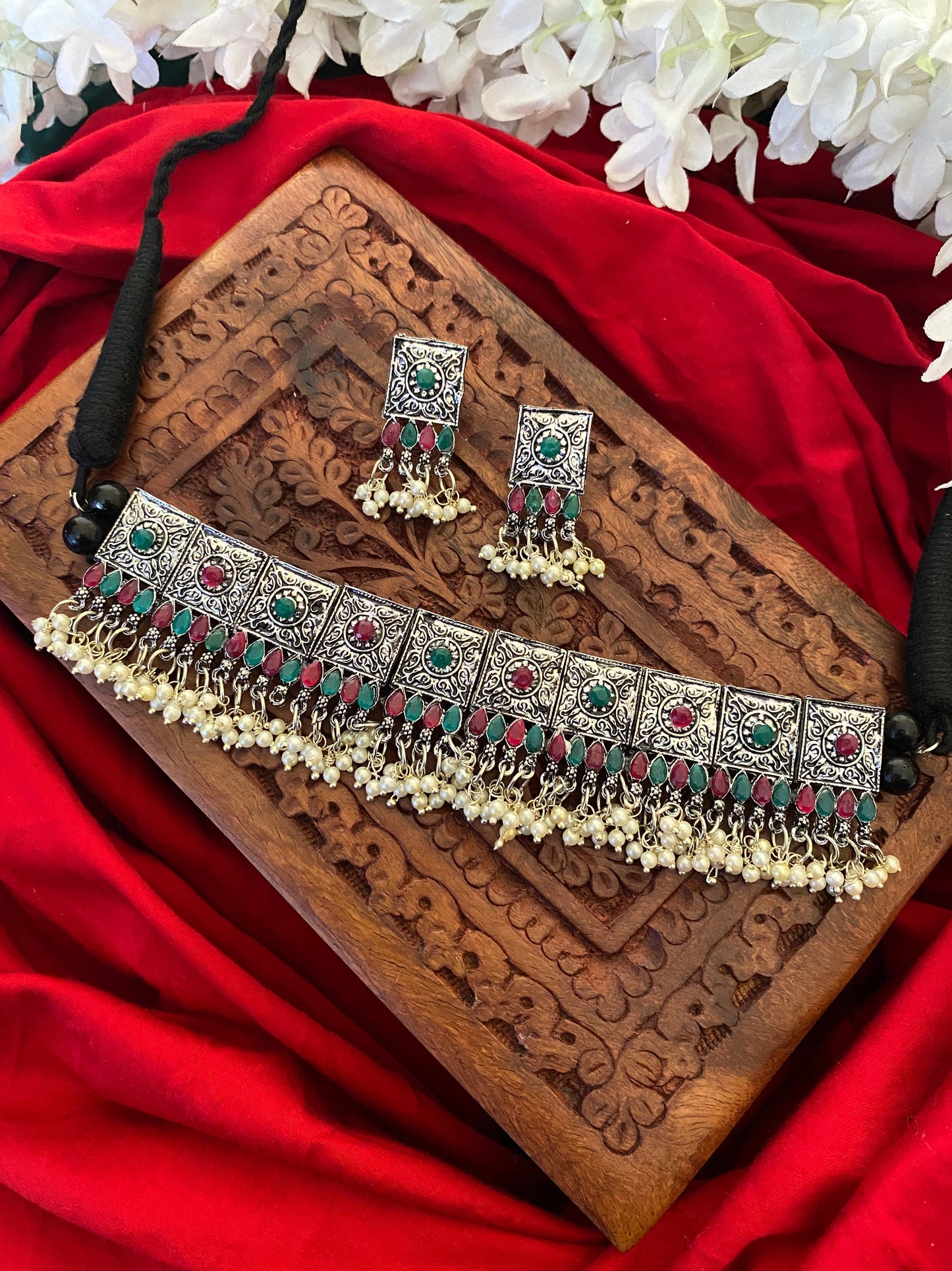 RADHIKA CHOKER SET Gehnacollections