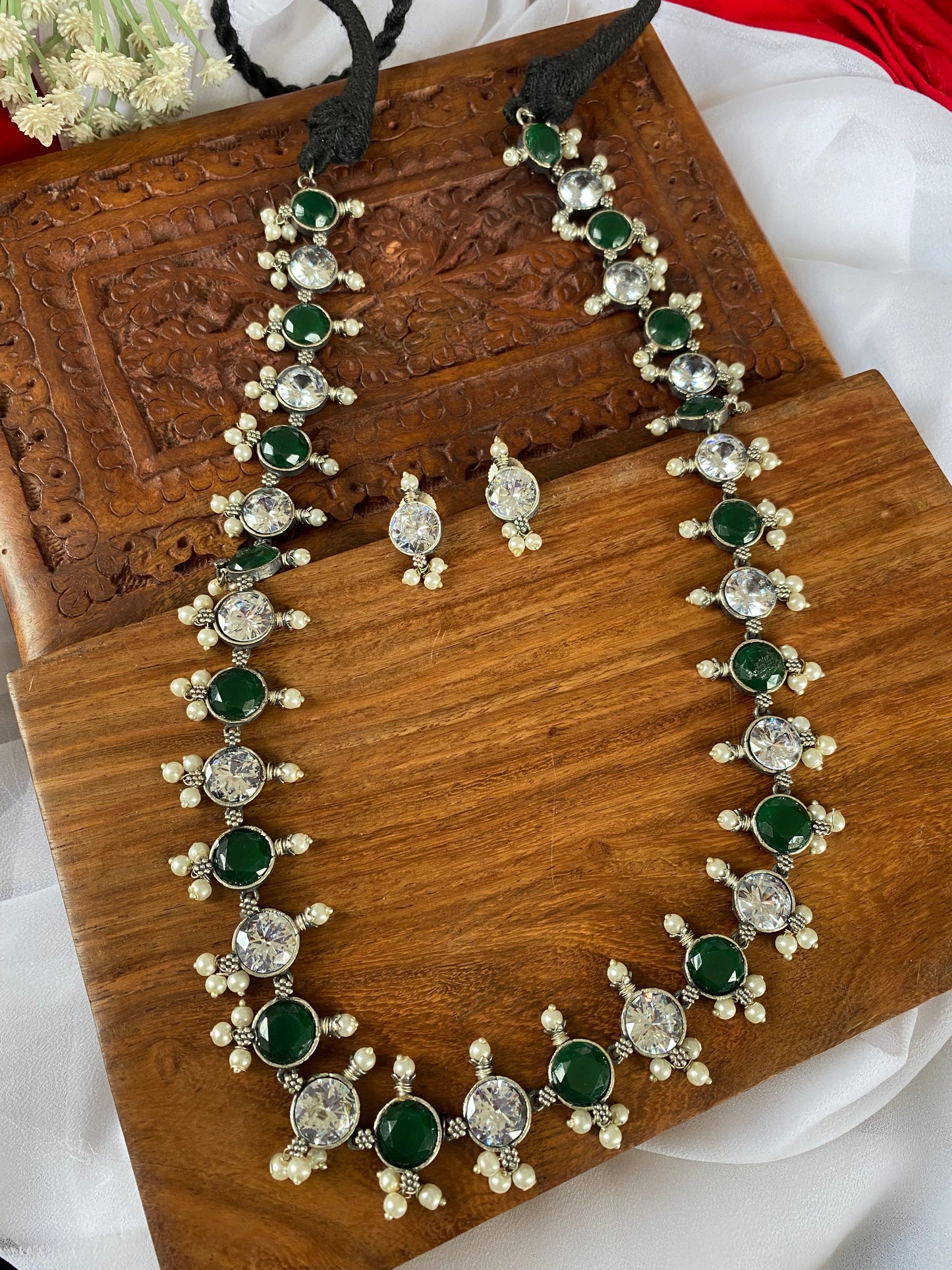 AKVIRA NECKLACE SET Gehnacollections