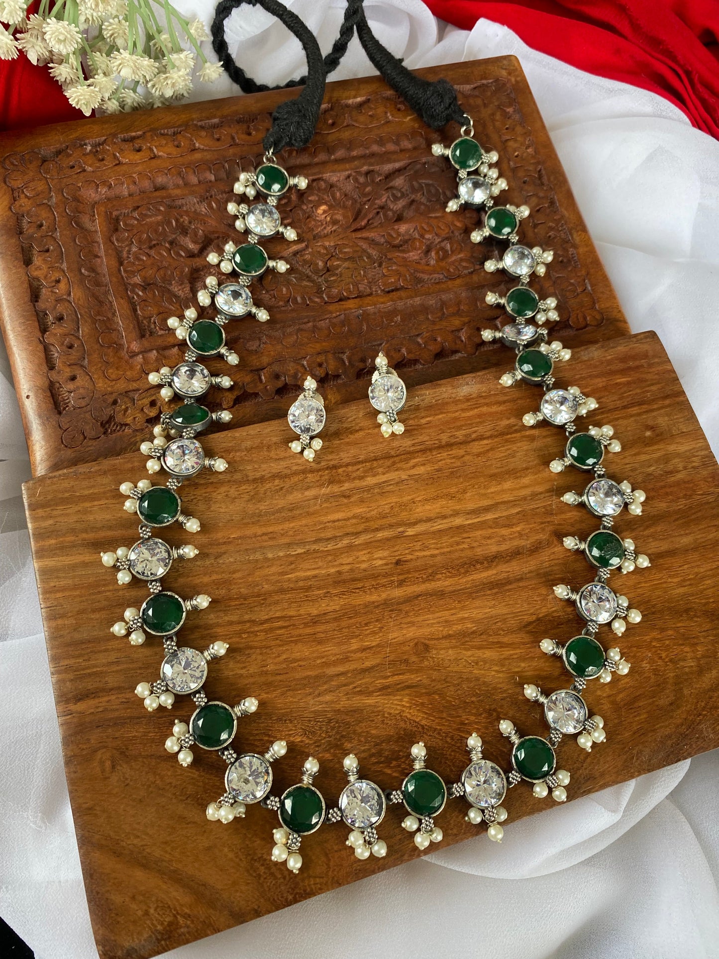 AKVIRA NECKLACE SET Gehnacollections