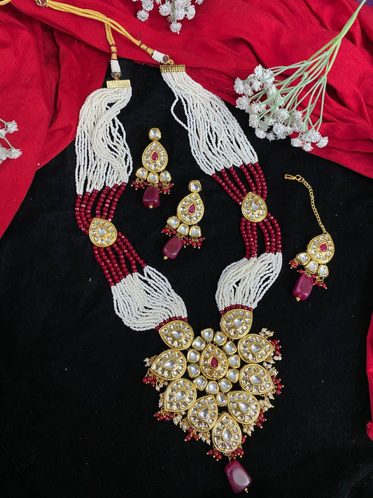 ASVI LONG NECKLACE SET Gehnacollections