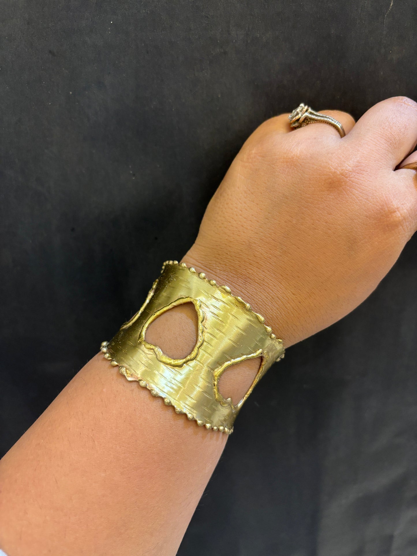 Heart brass kada Gehnacollections