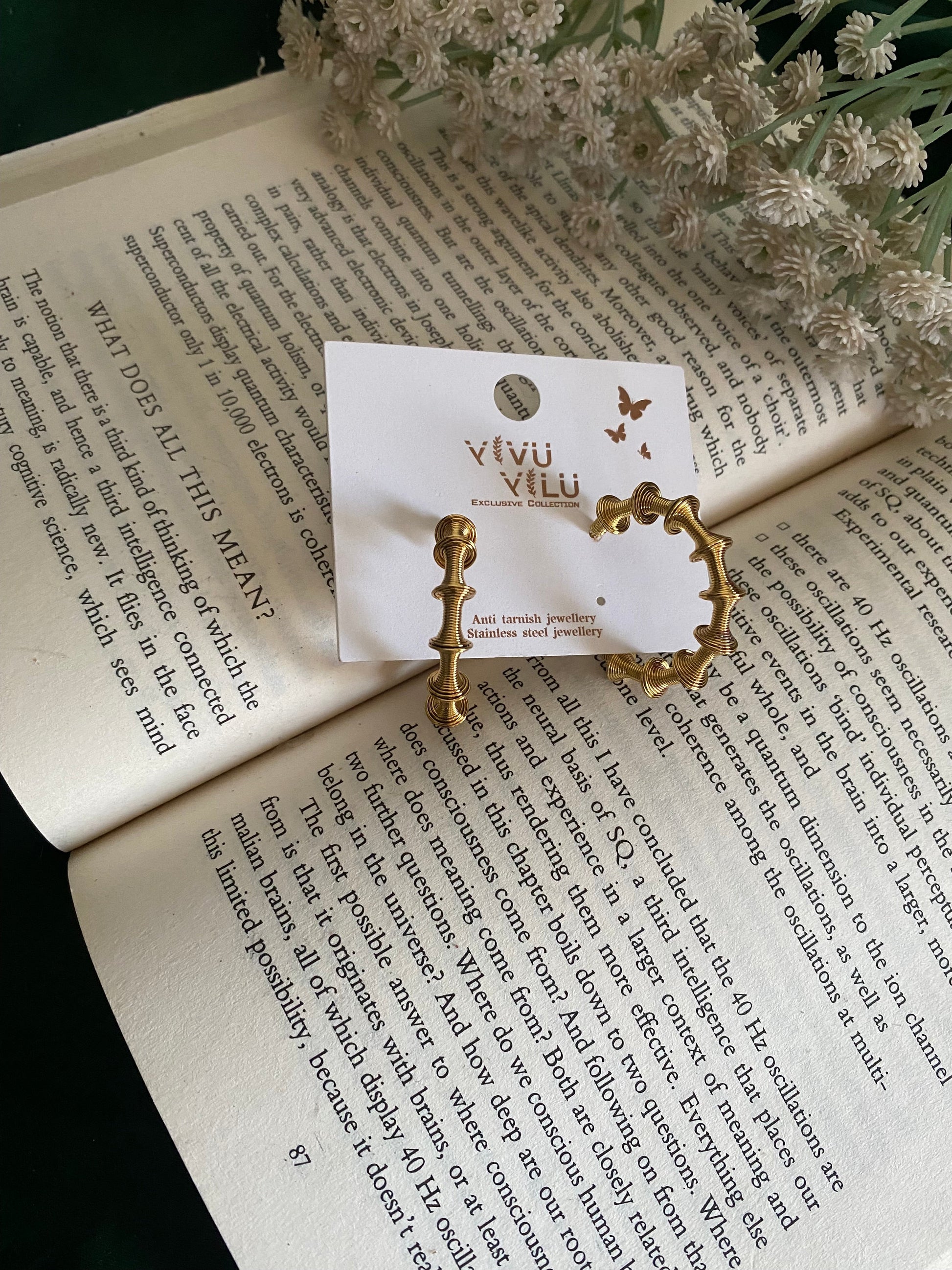 Anti Tarnish Hoops Gehnacollections