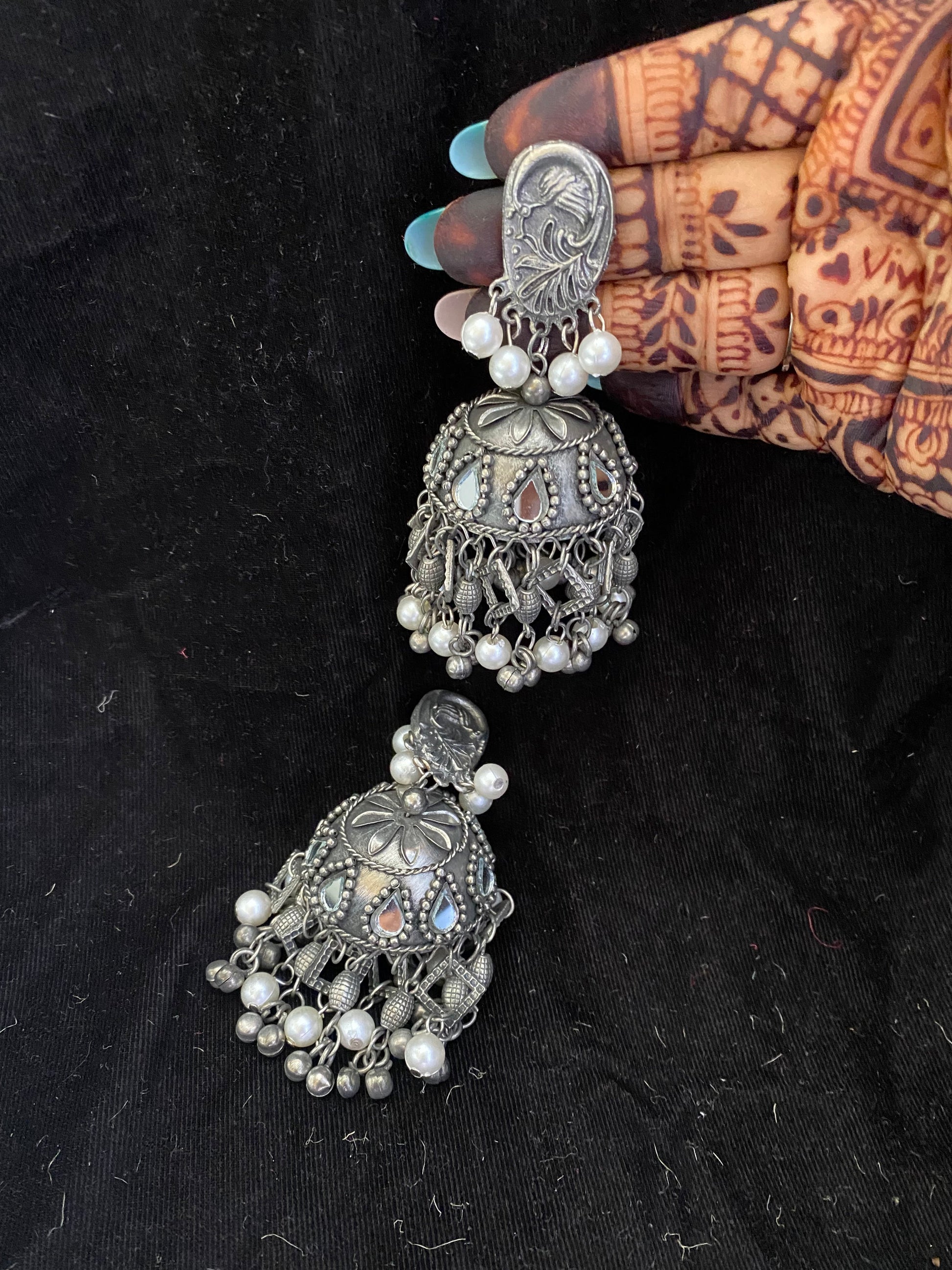 TRISHA JHUMKA Gehnacollections