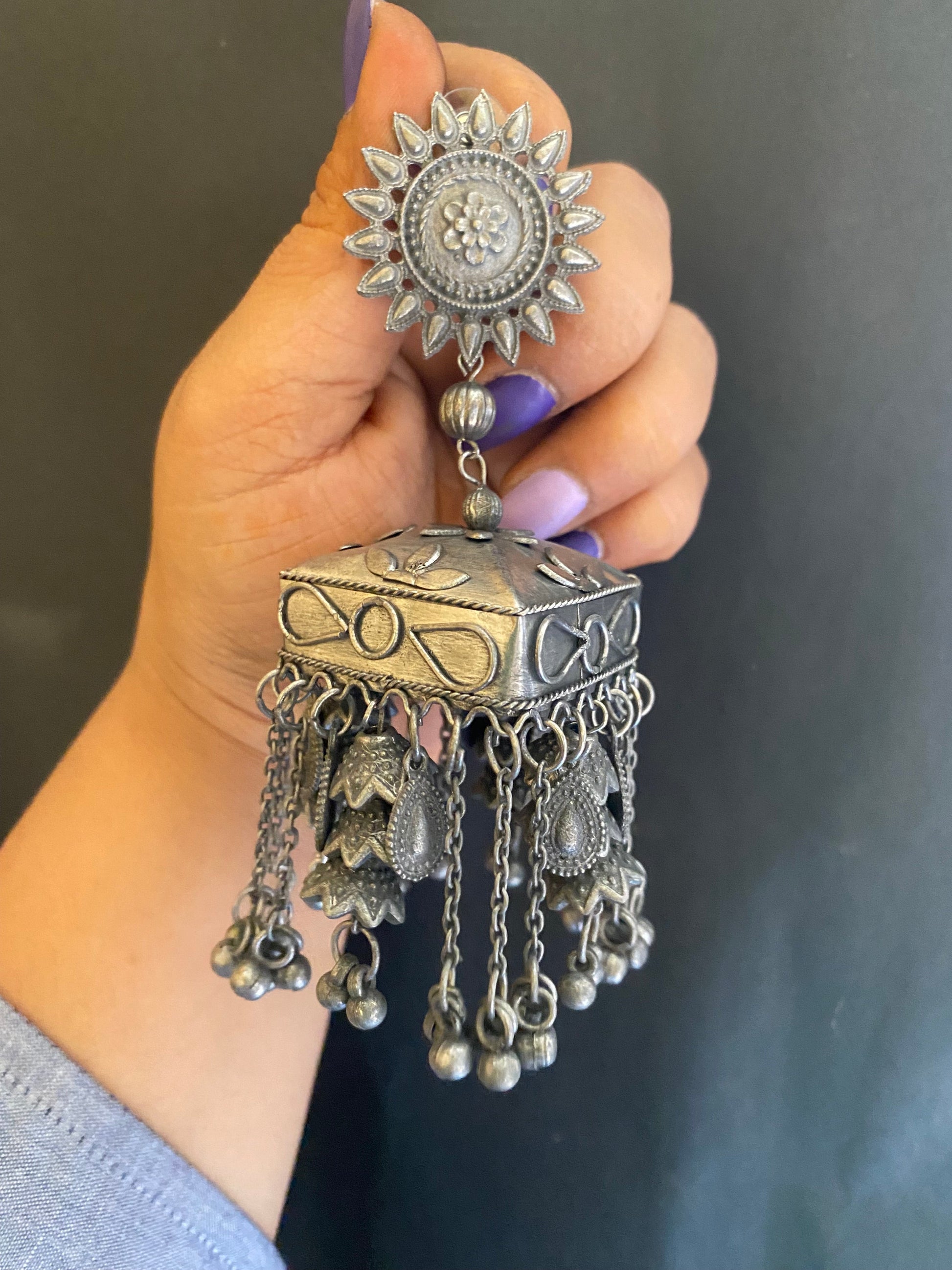 ANIKA JHUMKA Gehnacollections