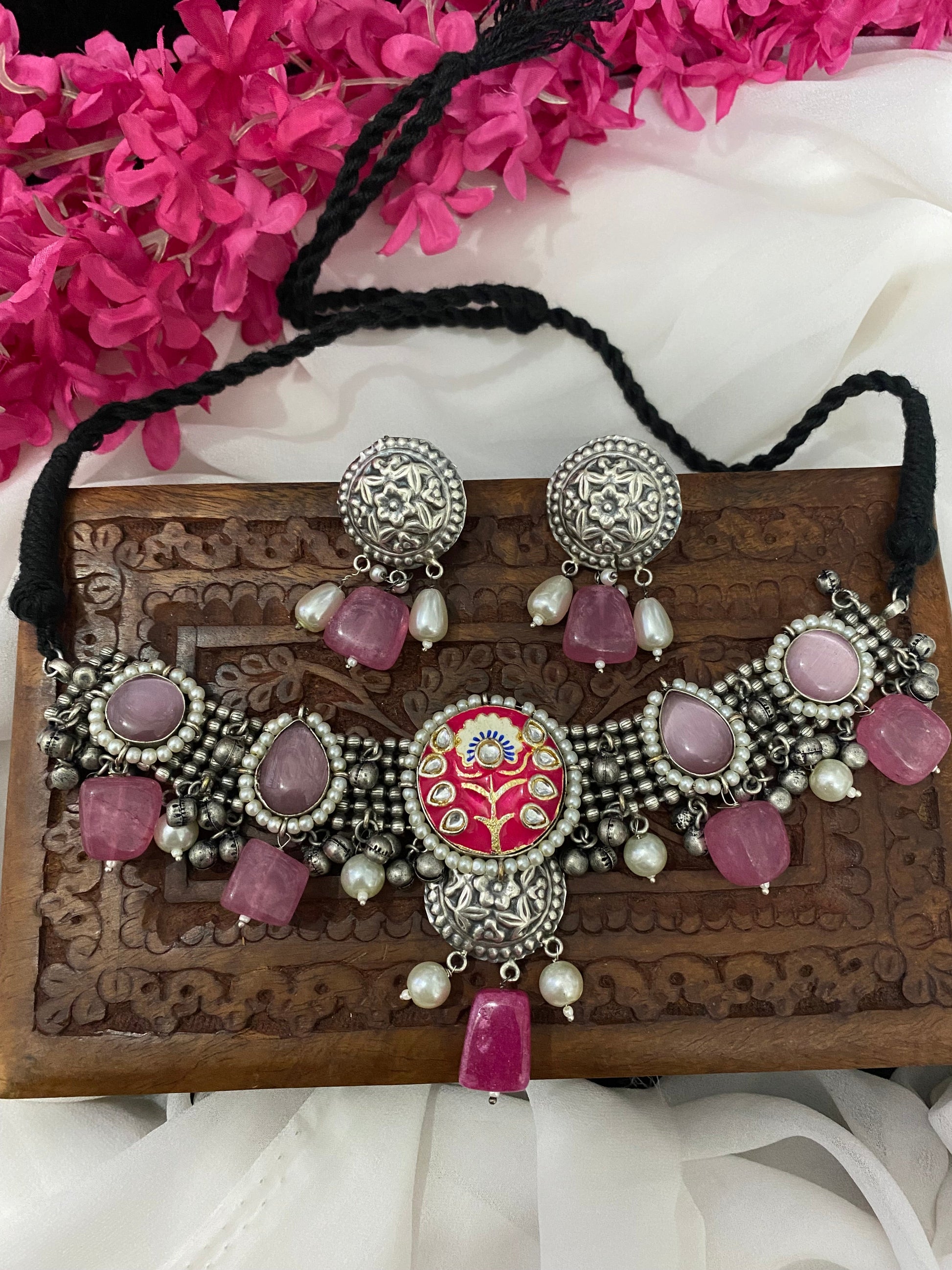 NILAKSHI CHOKER SET Gehnacollections