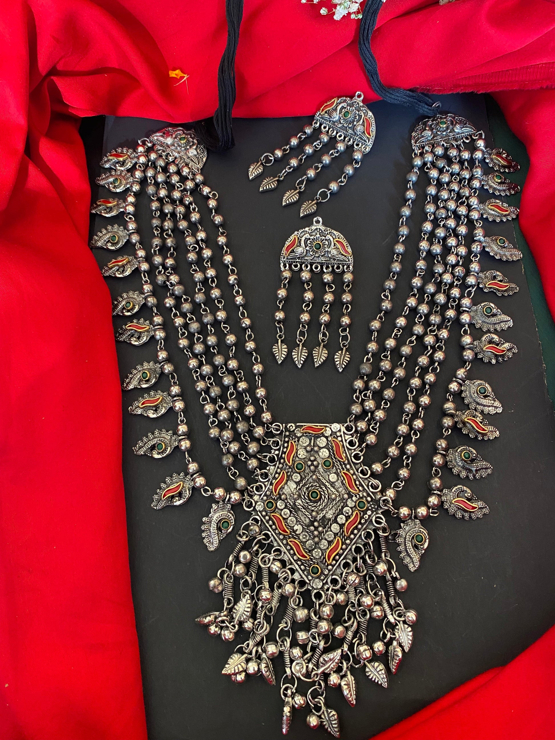 ABHIRA LONG NECKLACE SET Gehnacollections
