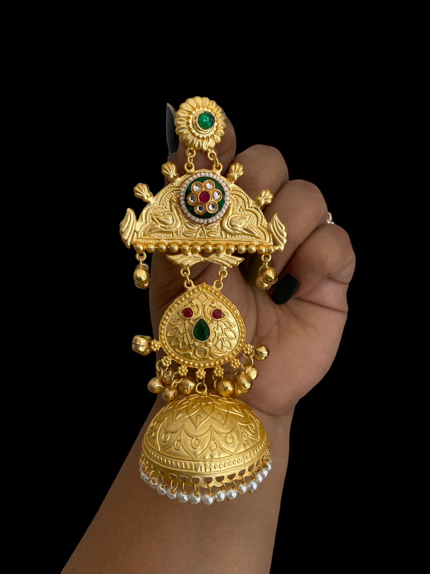 MAHIMA JHUMKA Gehnacollections