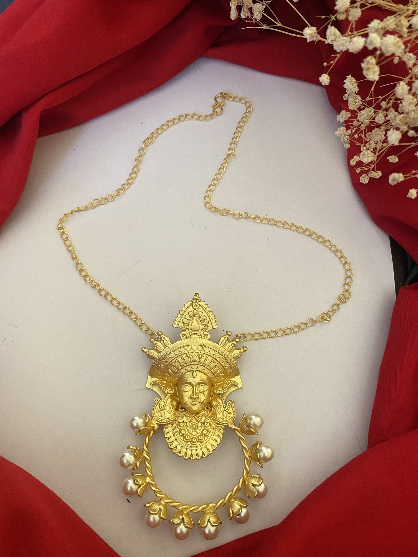 DURGAJI LONG CHAIN WITH PENDENT Gehna Collections