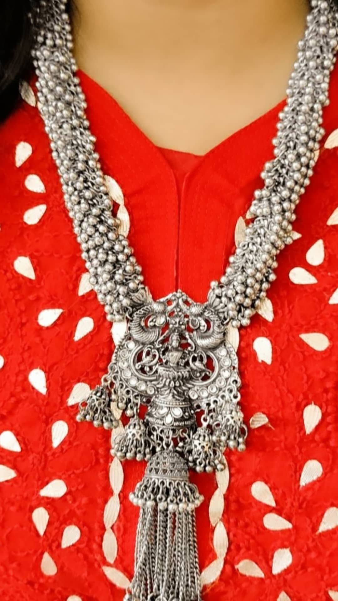 Laxmi Long Necklace Set Gehnacollections