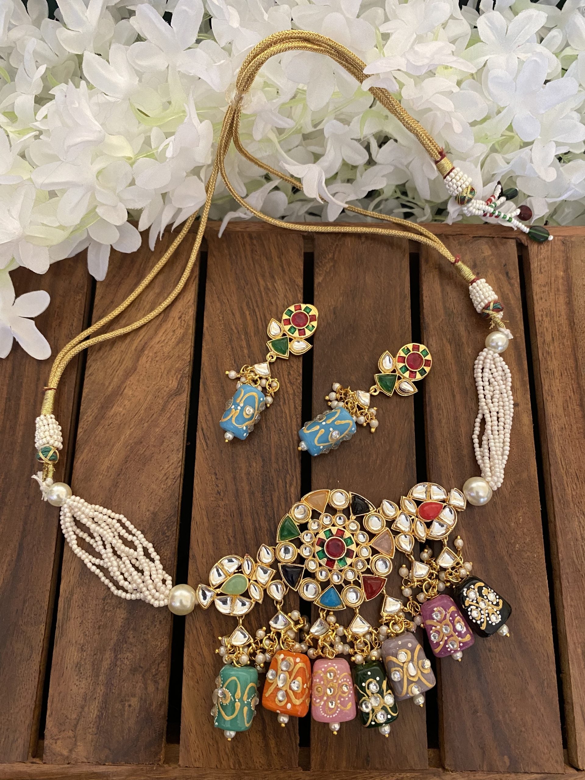 KYRA CHOKER SET Gehna Collections