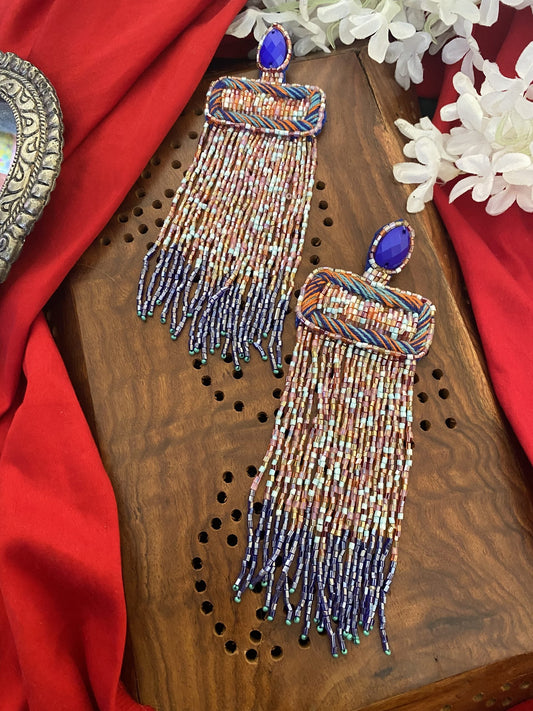 RANGEELA BEAD EARRINGS Gehna Collections