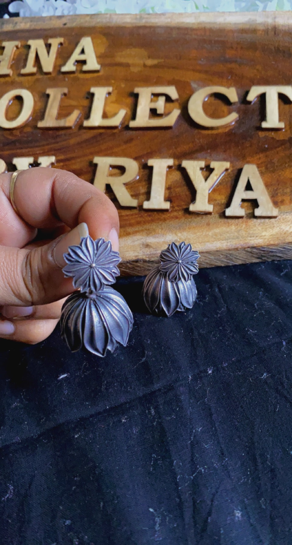 LOTUS SLA JHUMKA Gehna Collections