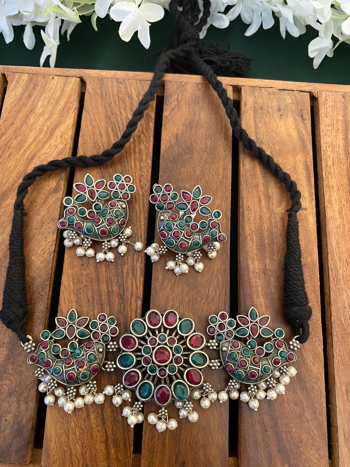 MACHALI CHOKER SET Gehna Collections