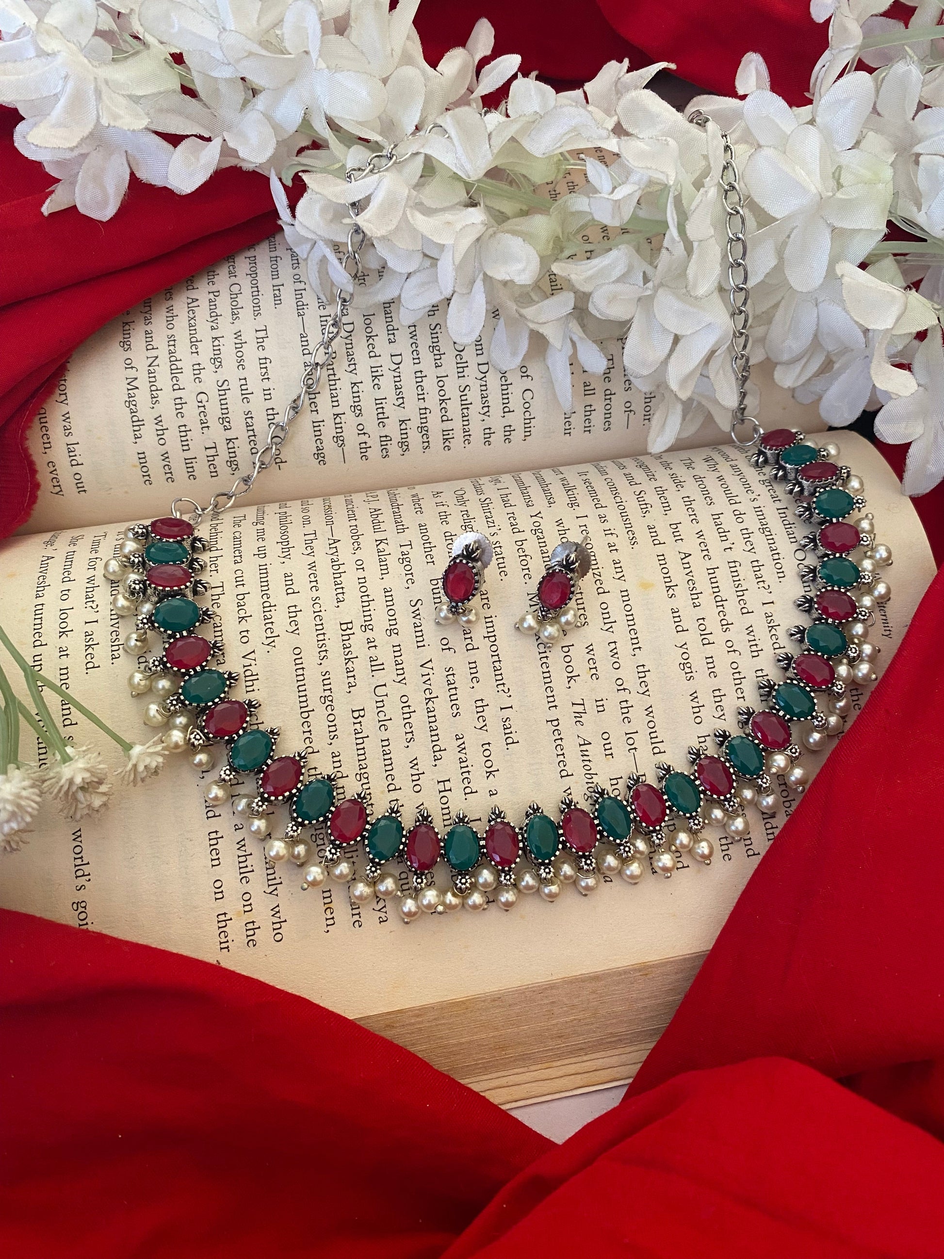 NIVAAN CHOKER SET Gehnacollections