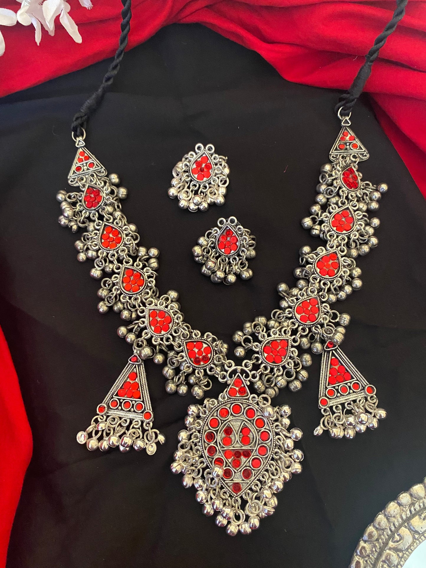HUMAIRA AFGHANI LOOK LIKE NECKLACE SET Gehnacollections