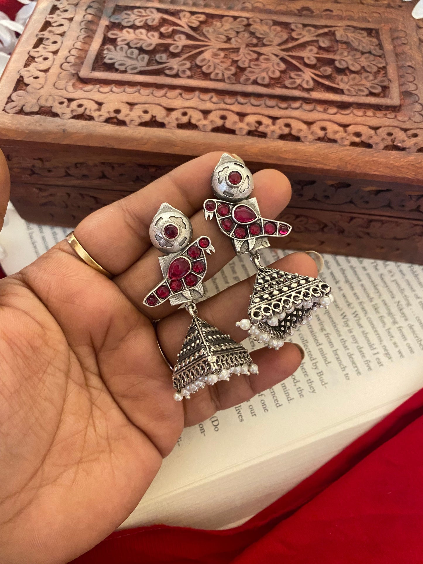 PAKHI JHUMKA Gehnacollections