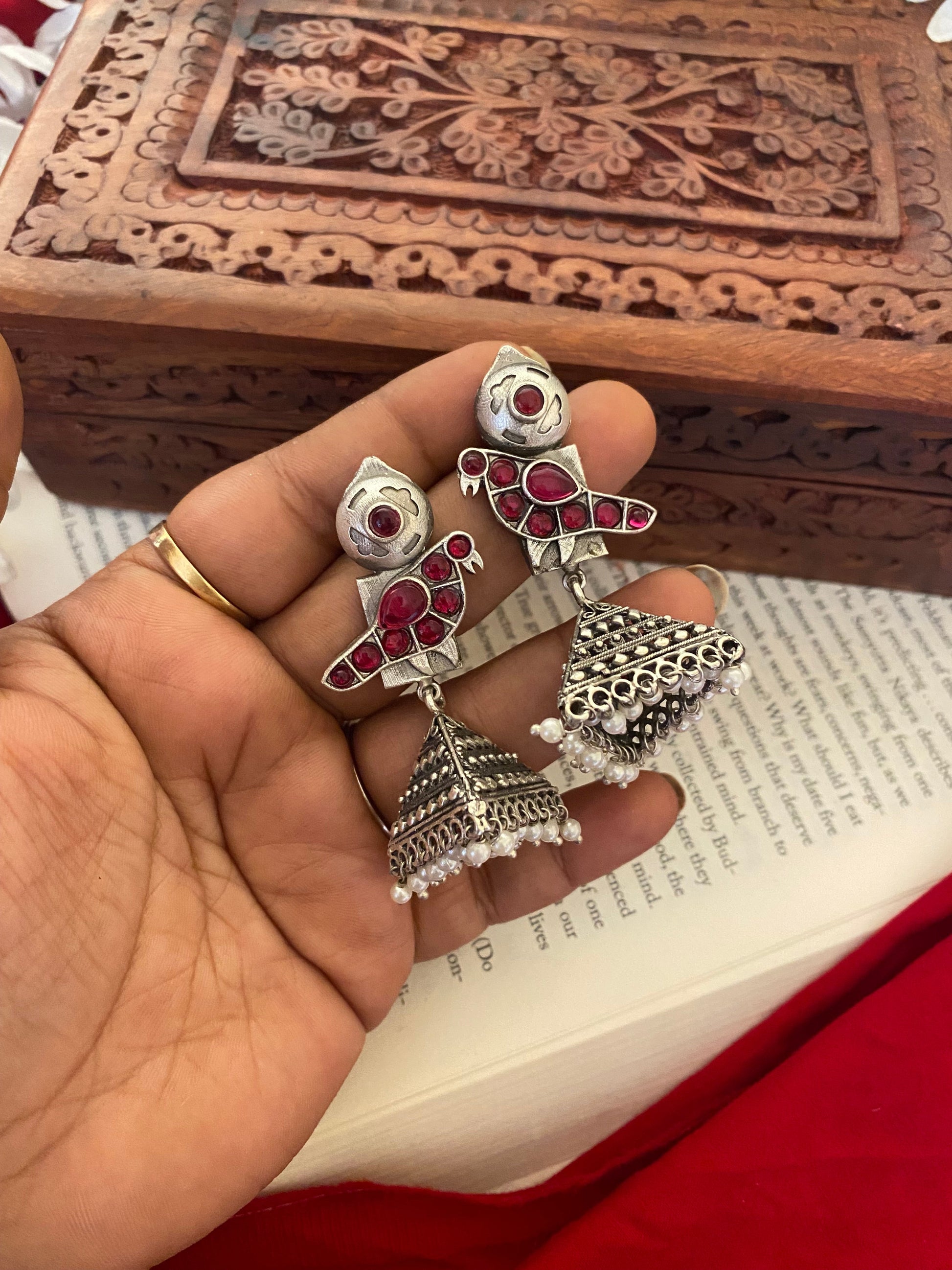 PAKHI JHUMKA Gehnacollections