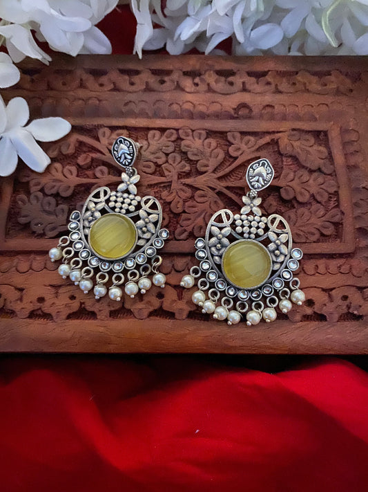 MONALISHA STONE CHANDBALI Gehnacollections