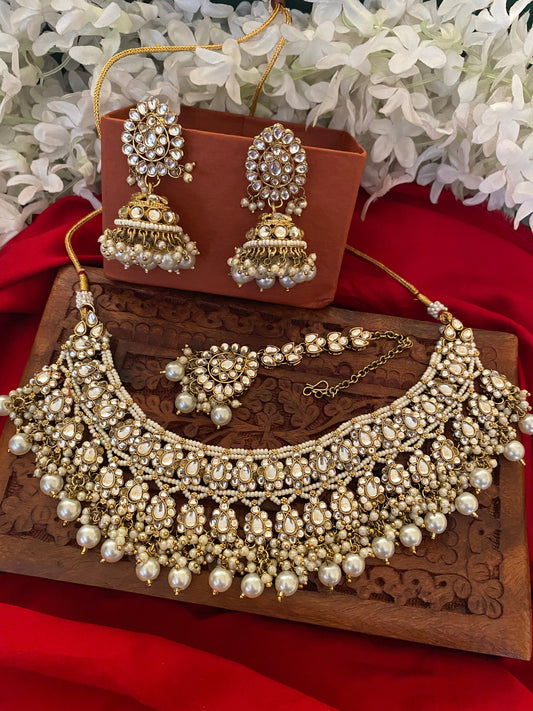 RUHI KUNDAN CHOKER SET Gehnacollections