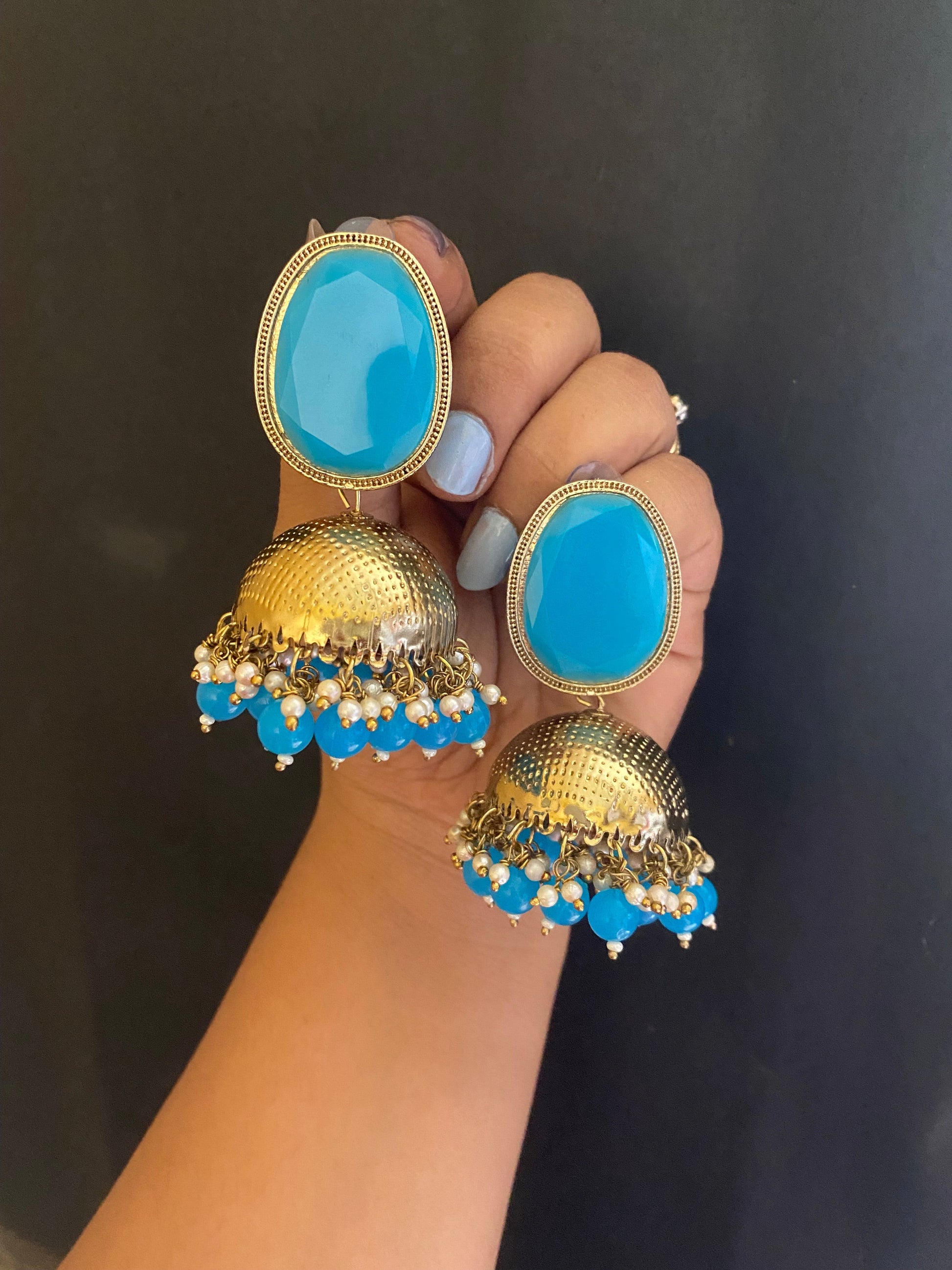 ZUHI JHUMKA Gehnacollections