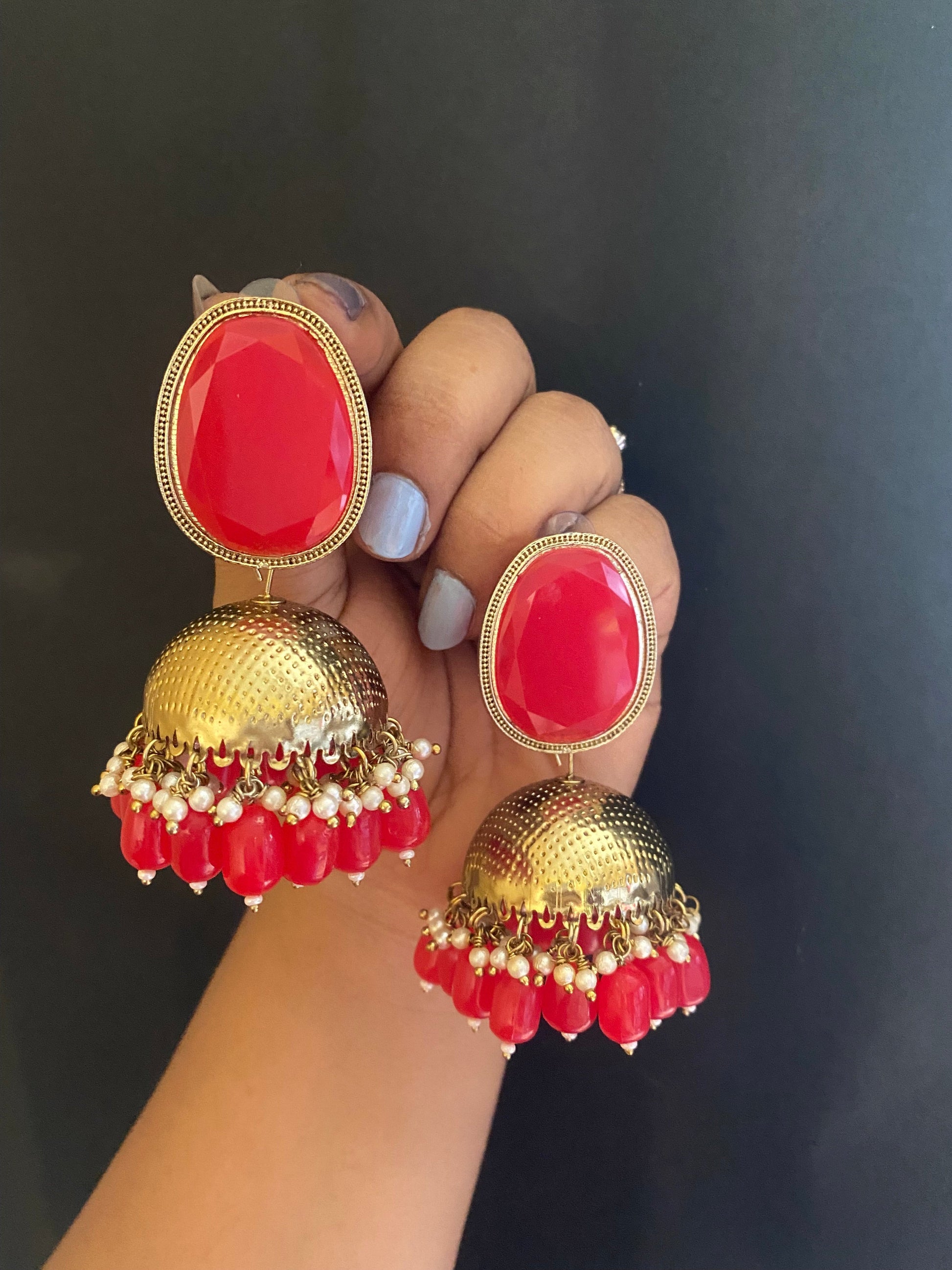 ZUHI JHUMKA Gehnacollections