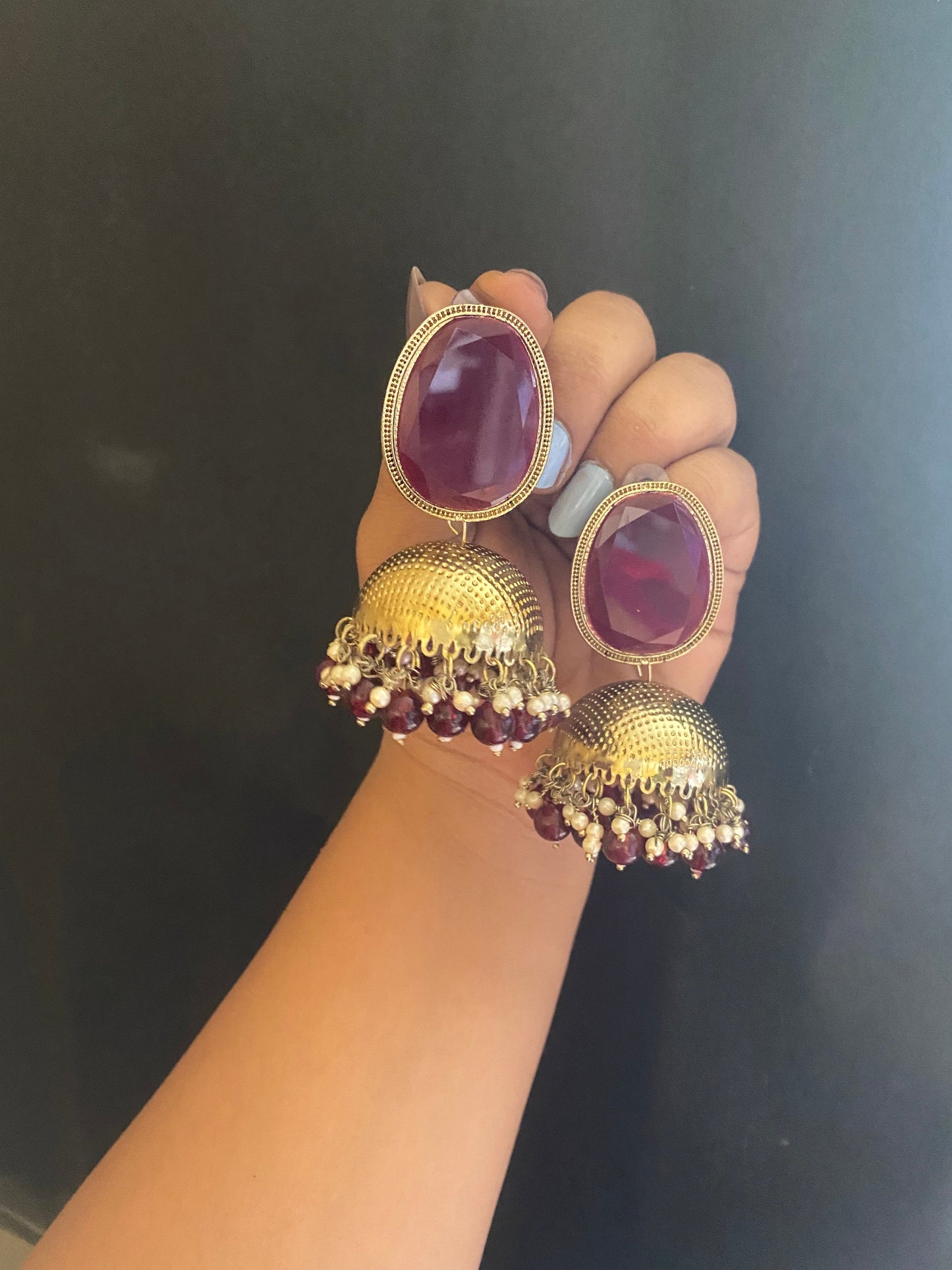 ZUHI JHUMKA Gehnacollections