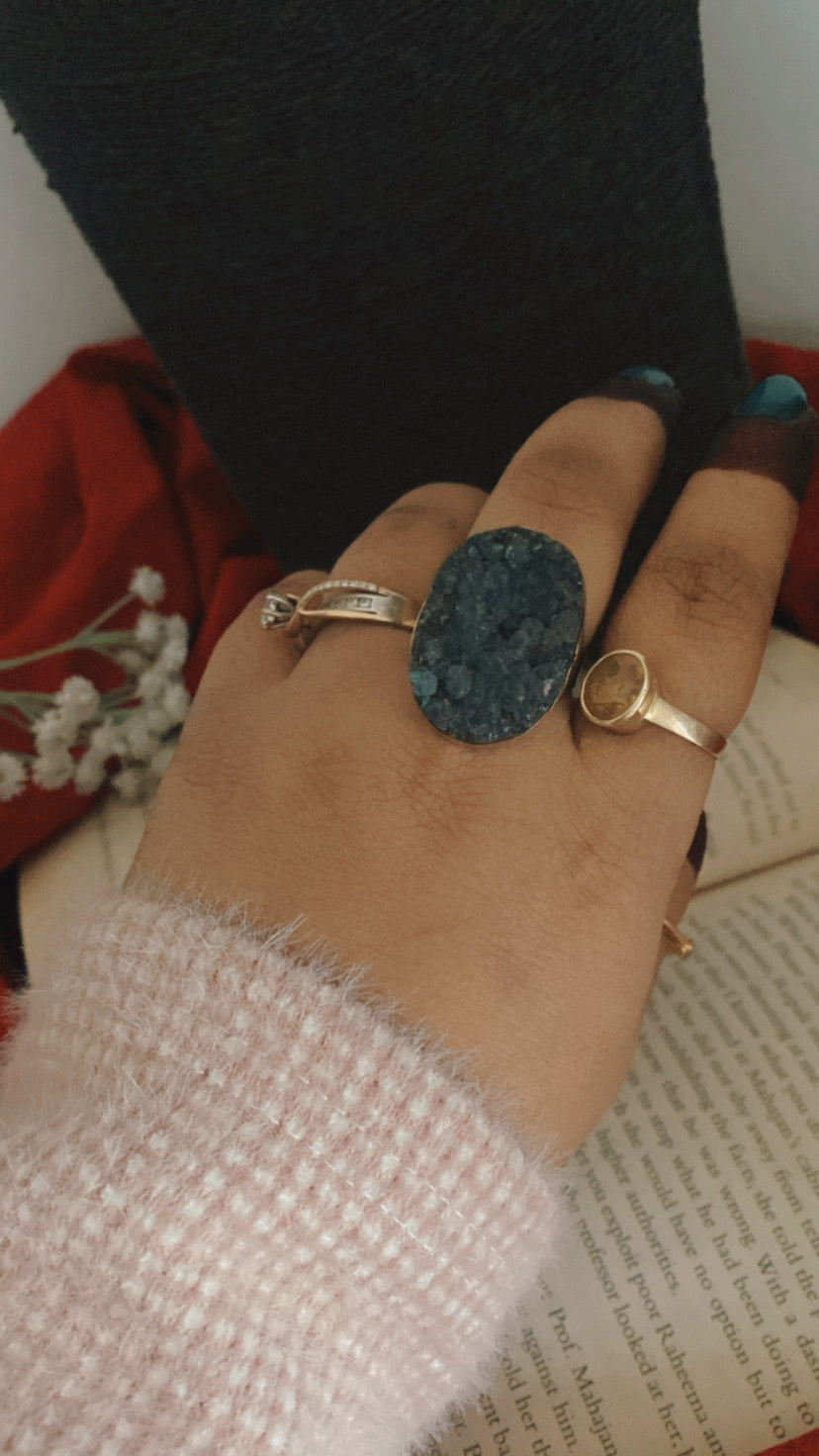 UNFINISHED STONE RING Gehnacollections