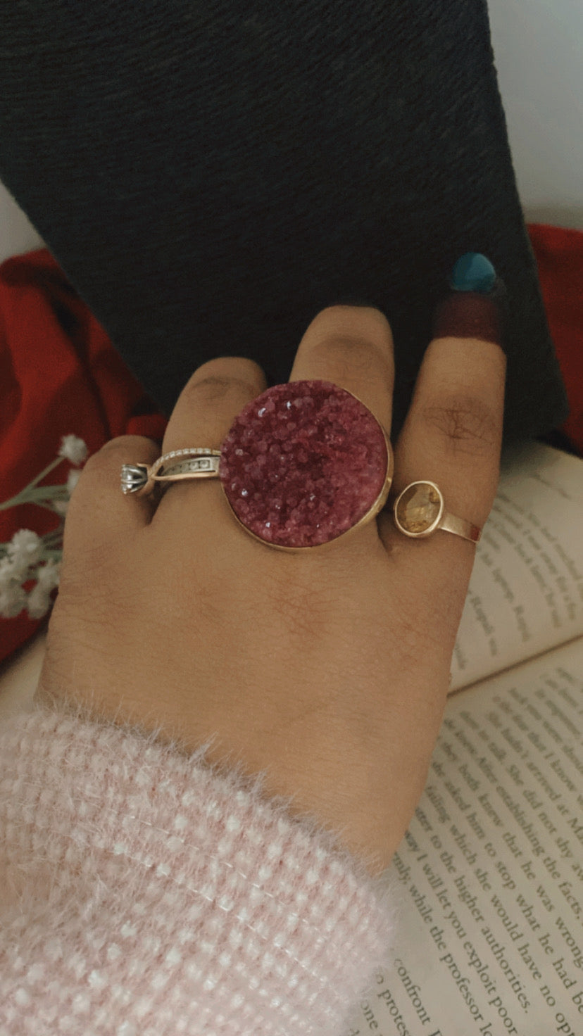 UNFINISHED STONE RING Gehnacollections