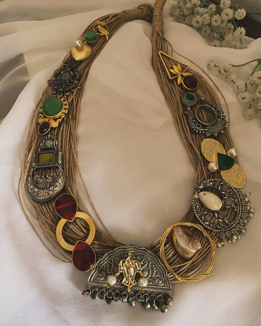 FUSION JUTE NECKLACE Gehnacollections