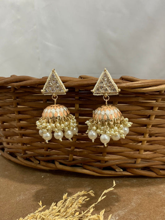 TRIANGLE JHUMKA Gehnacollections