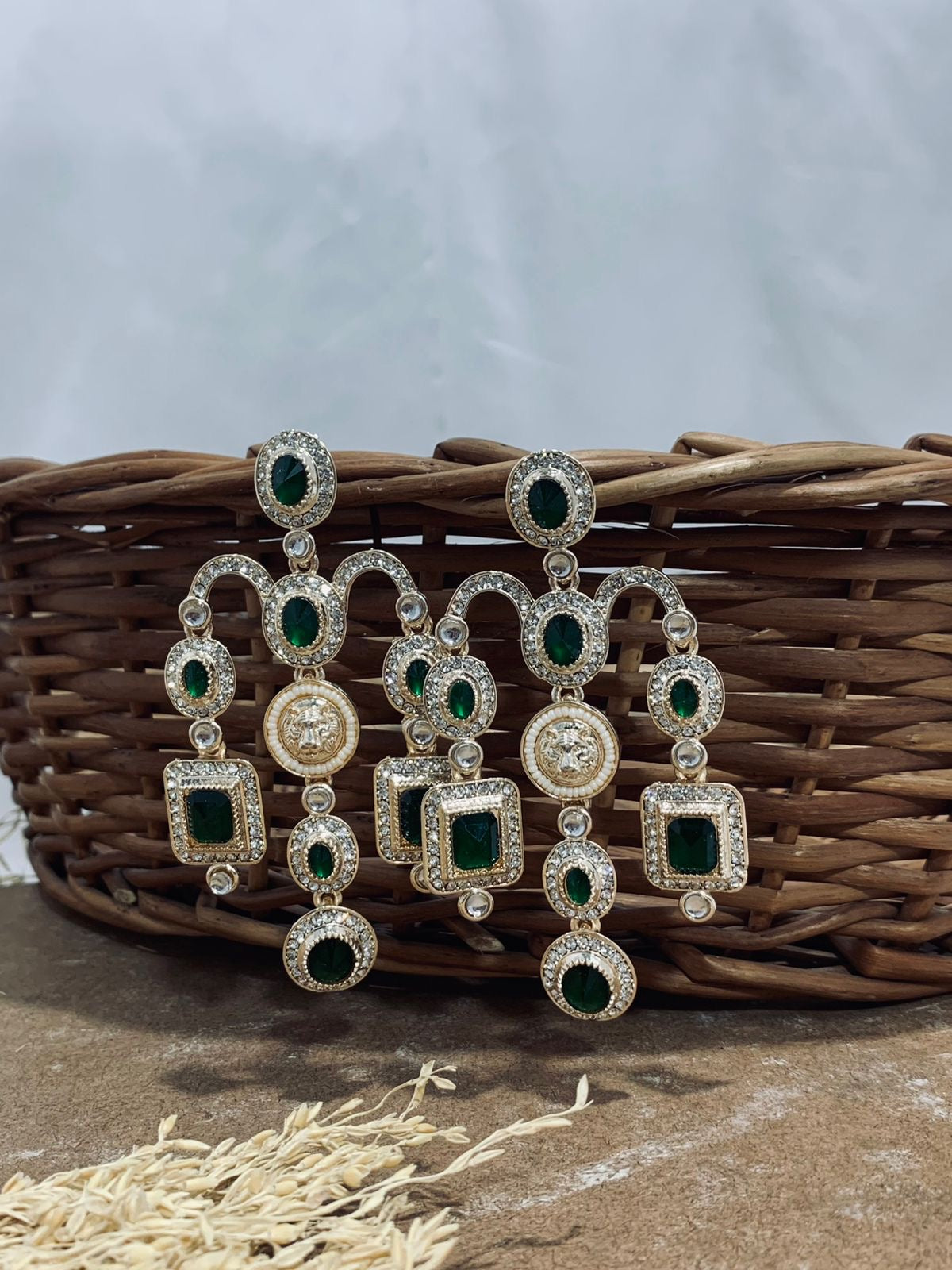 SABYASACHI LOOK ALIKE DANGLERS Gehnacollections