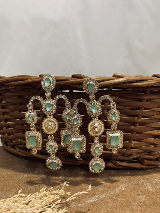 SABYASACHI LOOK ALIKE DANGLERS Gehnacollections