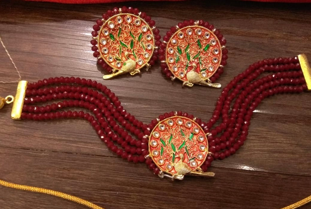 RUTVI CHOKER SET Gehnacollections