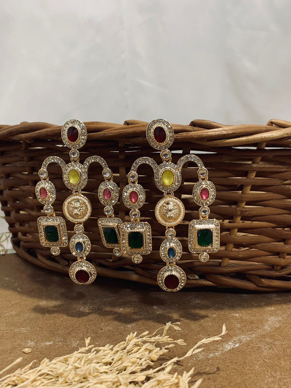 SABYASACHI LOOK ALIKE DANGLERS Gehnacollections