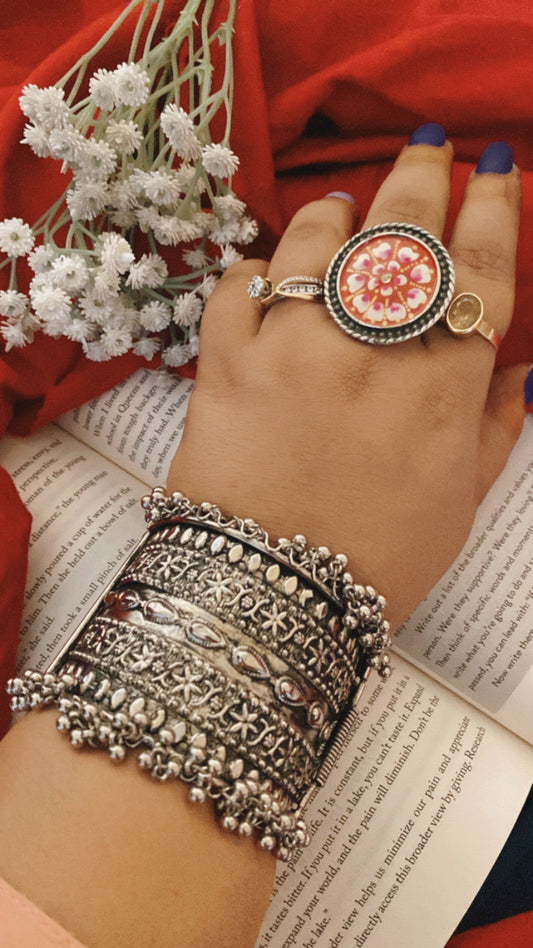 Hand Painted Ring Gehnacollections