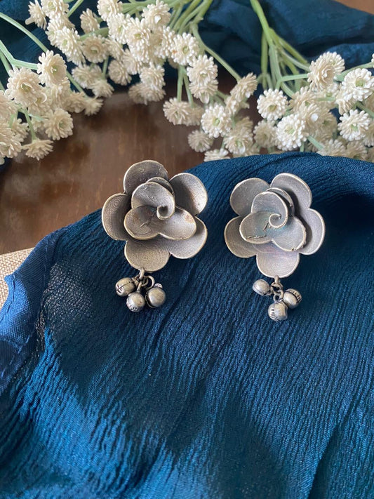 FLOWER GHUNGHROO STUDS Gehnacollections