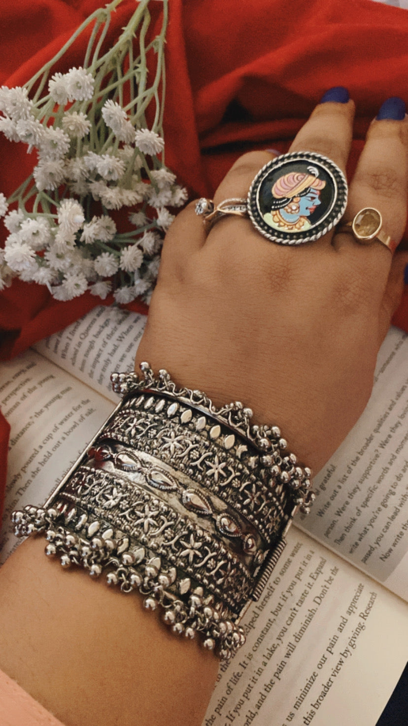 Hand painted Ring Gehnacollections