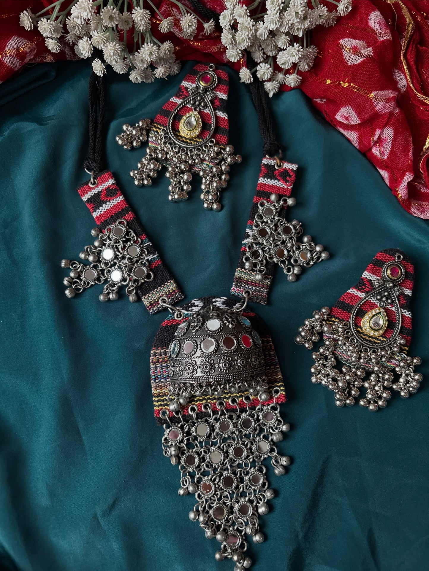 FABRIC NECKLACE SET Gehnacollections