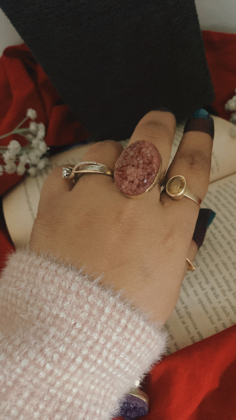 UNFINISHED STONE RING Gehnacollections