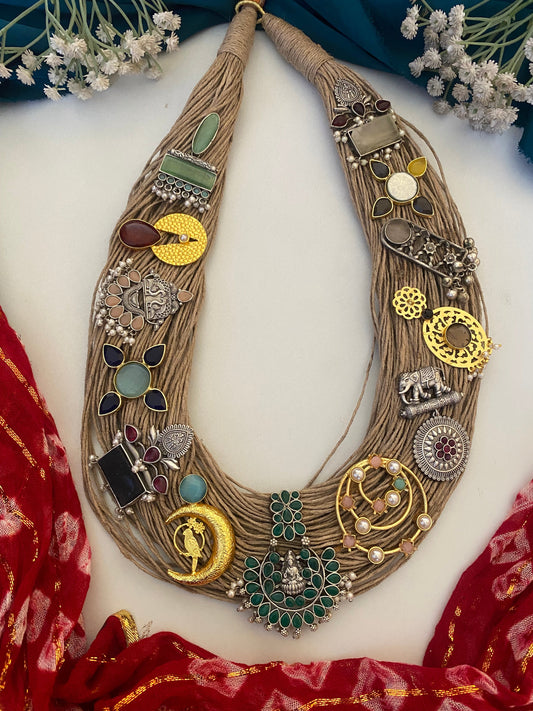 FUSION JUTE NECKLACE Gehnacollections