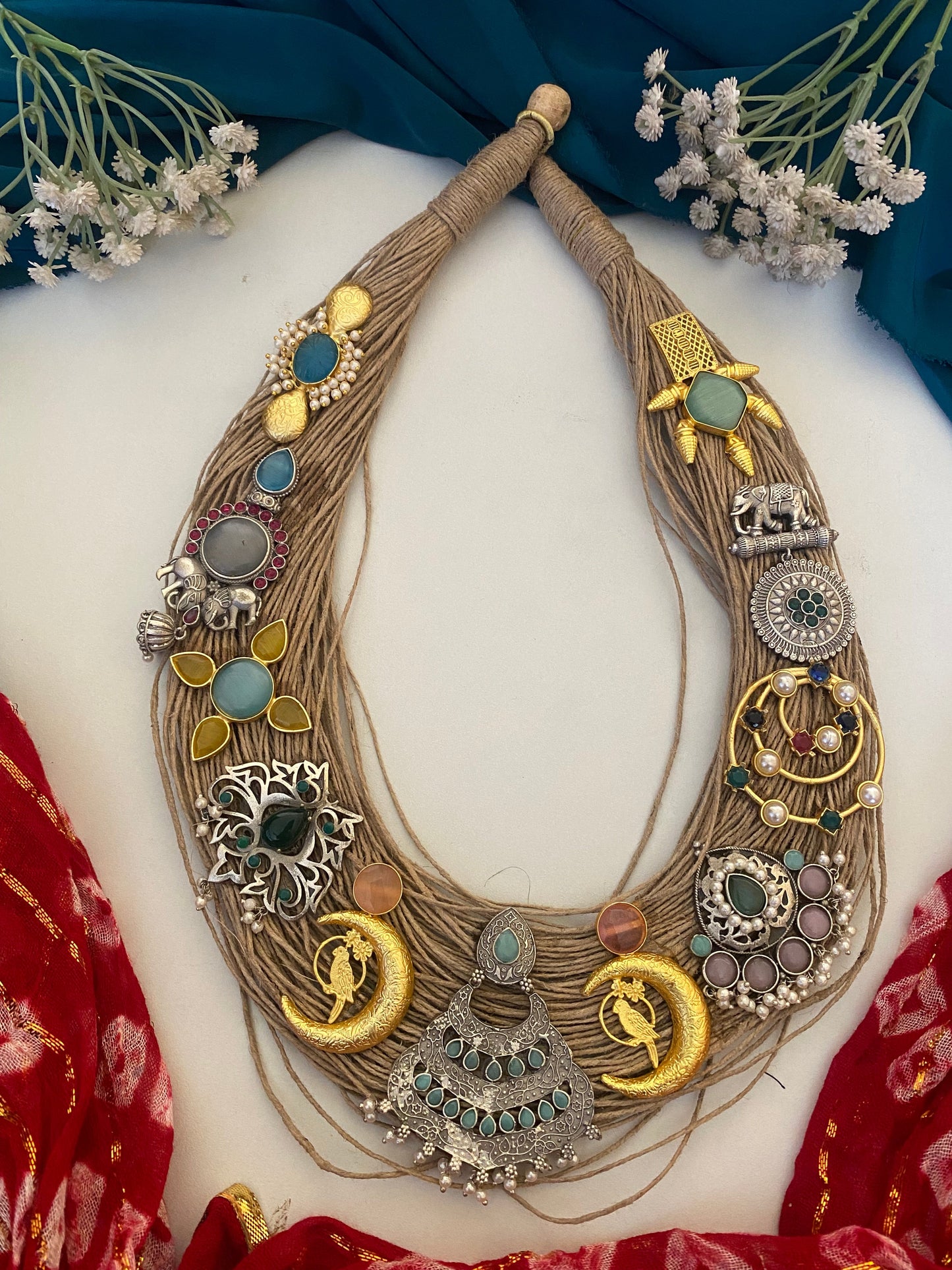 FUSION JUTE NECKLACE Gehnacollections